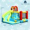 Kids 6-in-1 Inflatable Bounce House with Basketball Hoop and Climber